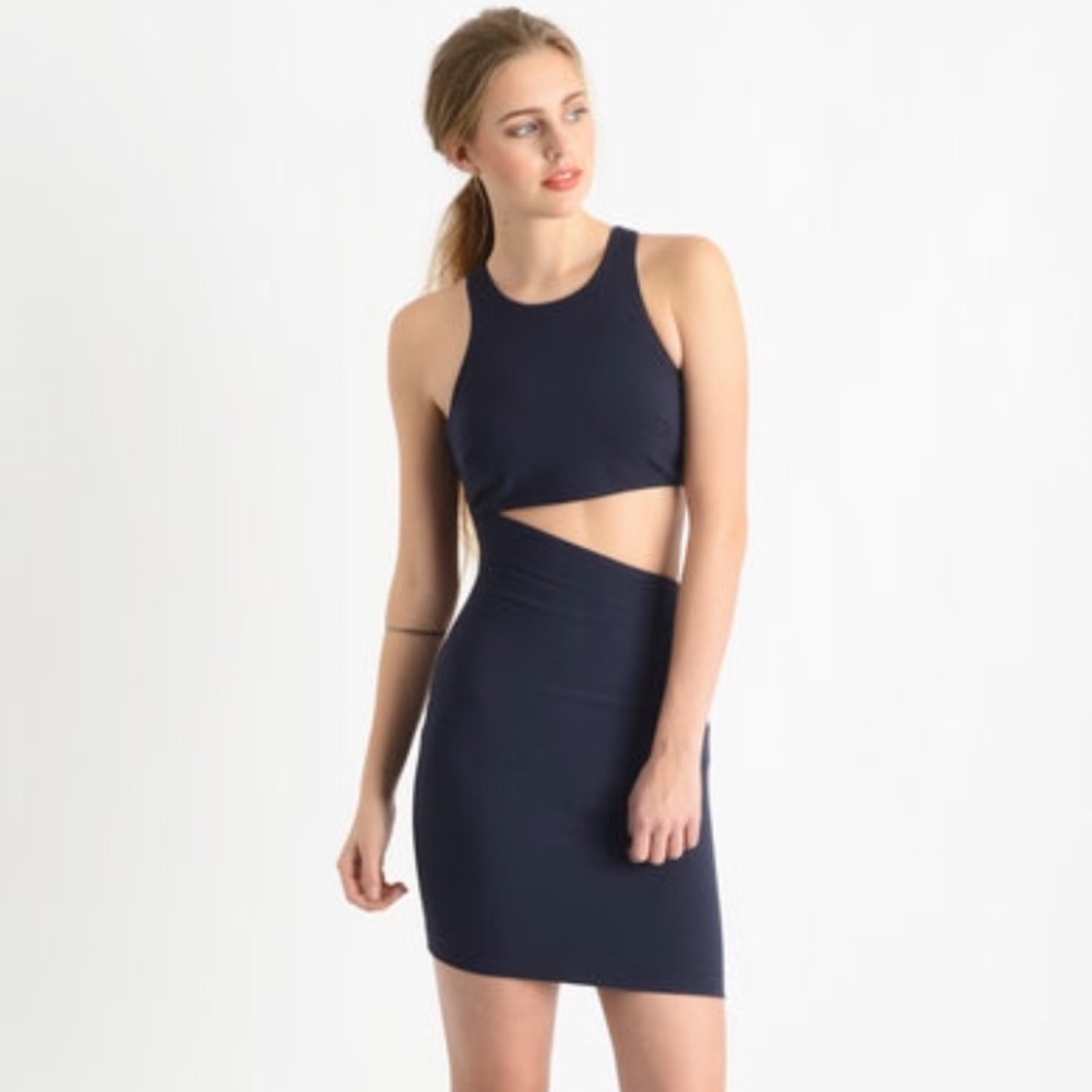 NWT Likely Cut Out Dress in Navy Sz 8